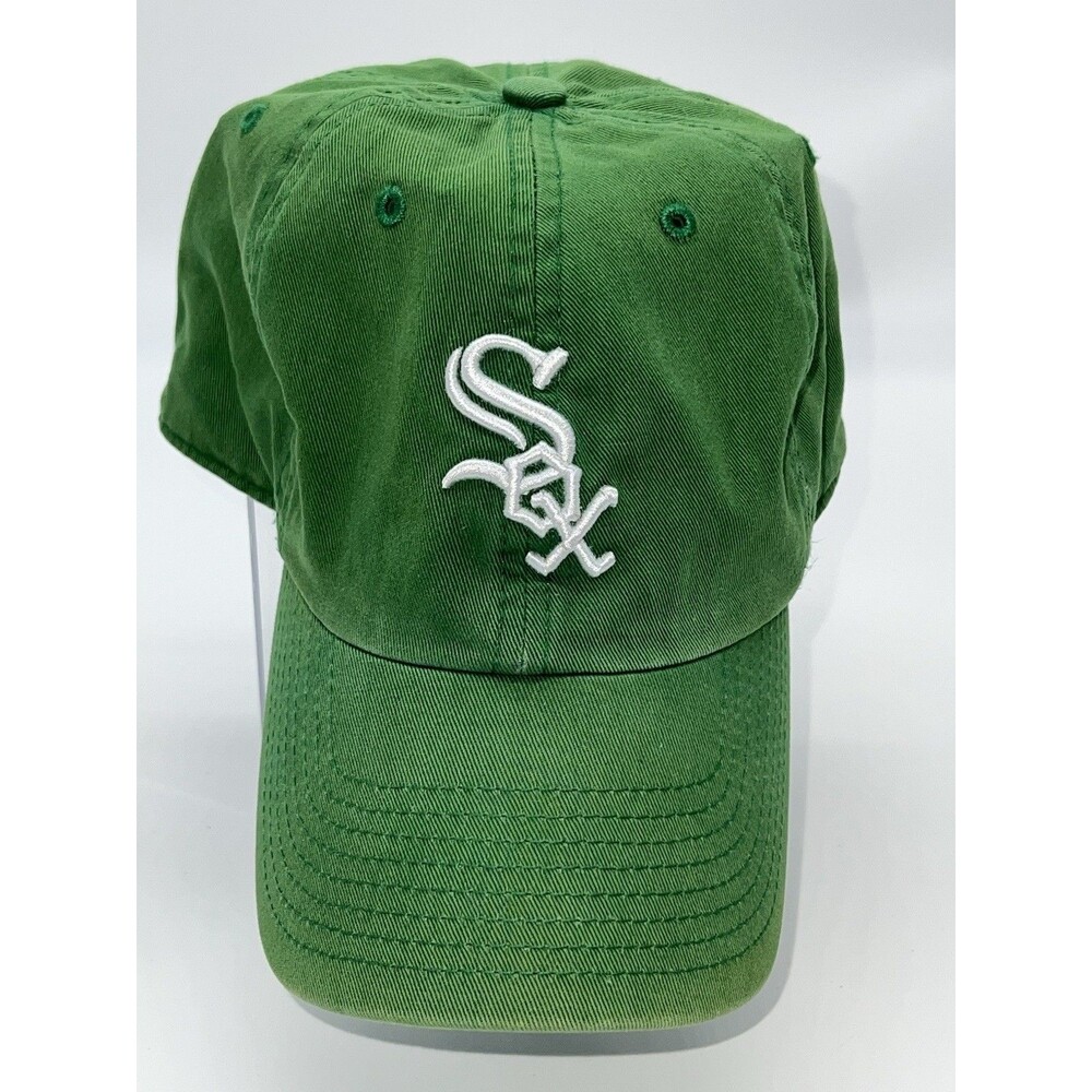 Chicago White Sox Green Hat w/Single Snap/Sliding Strap Adj Twins Enterprise VTG